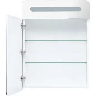 Зеркальный шкаф с подсветкой Aquanet Лукка 178954 60 см белый